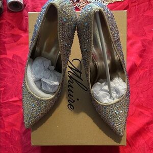 Mhuire Gold Glitter Women's Shoes